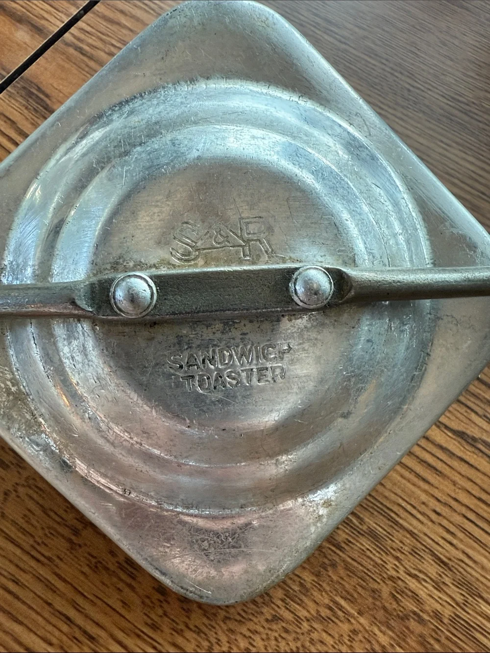 VTG Pie Iron Trio Lot - KwiKi-Pi, Nutbrown England, S&R Square Campfire Toasters